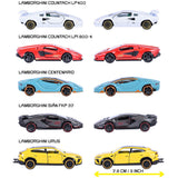 Set Majorette Lamborghini cu 5 masinute