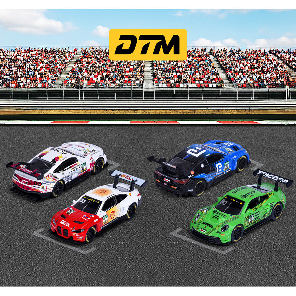Set Majorette Motorsport DTM cu 4 masinute