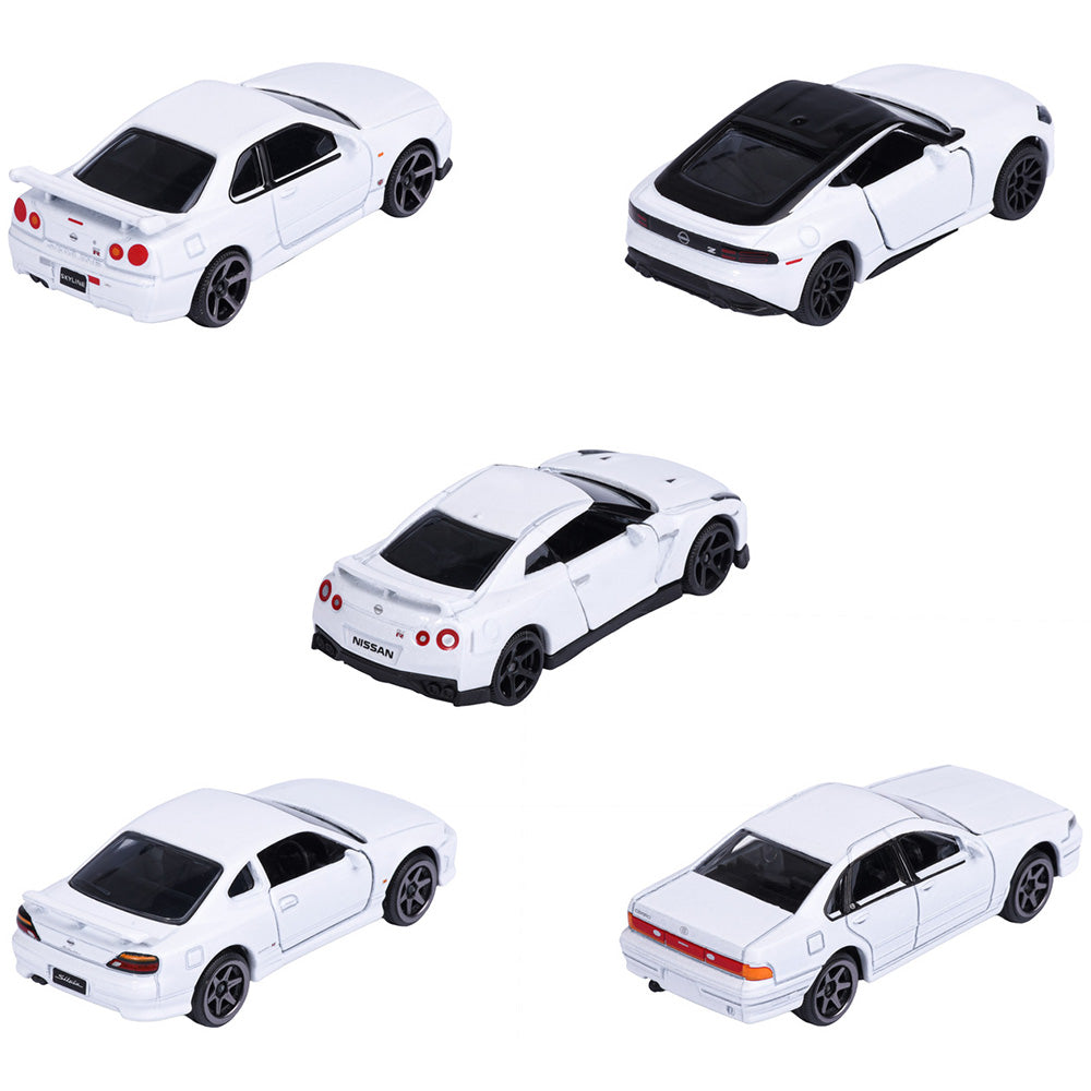 Set Majorette Nissan cu 5 masinute