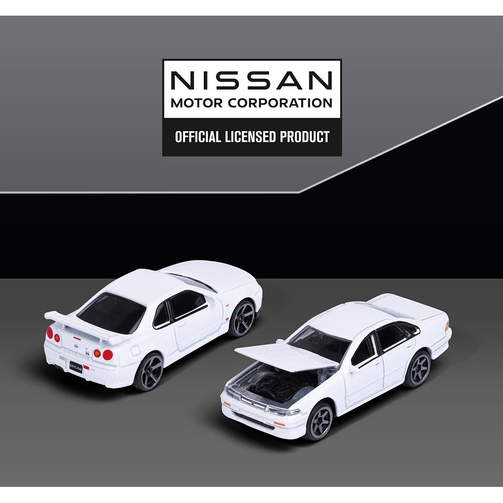 Set Majorette Nissan cu 5 masinute