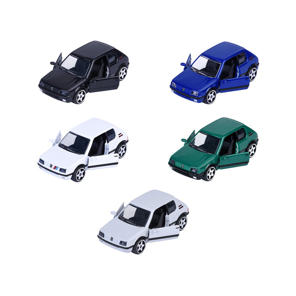 Set Majorette Peugeot 205 GTI cu 5 masinute