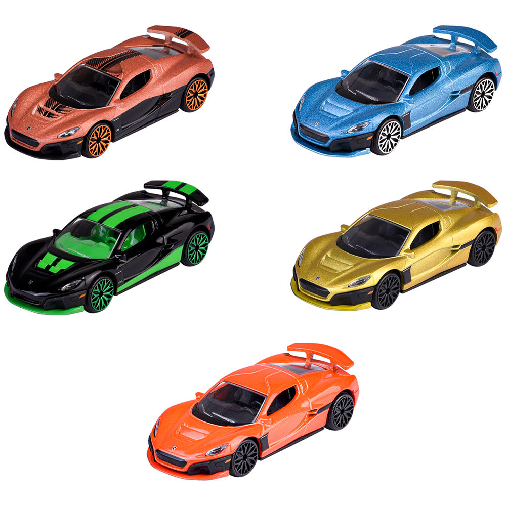 Set Majorette Rimac Nevera cu 5 masinute