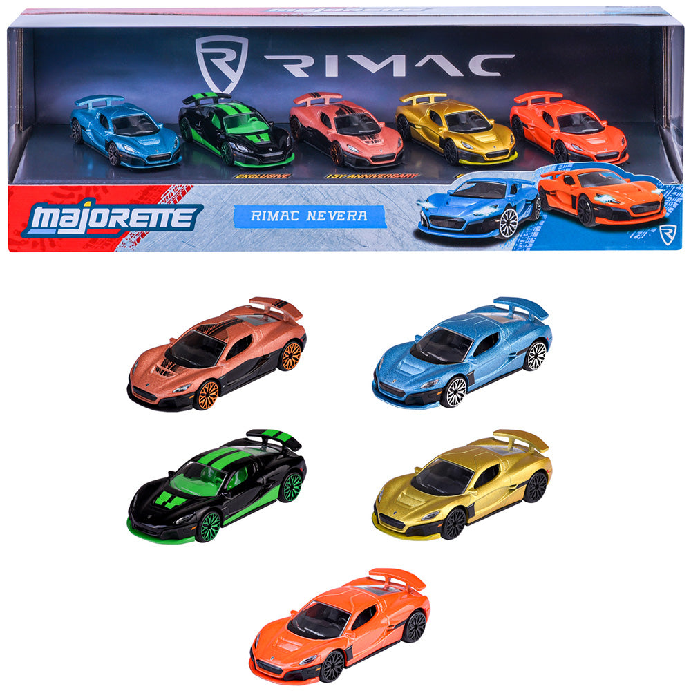 Set Majorette Rimac Nevera cu 5 masinute