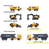 Set Majorette Volvo Construction cu 4 vehicule