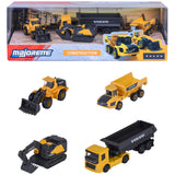 Set Majorette Volvo Construction cu 4 vehicule