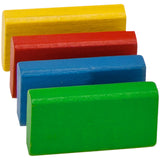 Set constructie Eichhorn Colored Wooden Blocks 100 piese