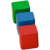 Set constructie Eichhorn Colored Wooden Blocks 100 piese