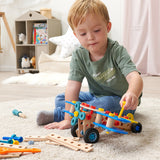 Set constructie Eichhorn Construct Biplane 2 in 1 84 piese