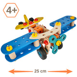 Set constructie Eichhorn Construct Biplane 2 in 1 84 piese