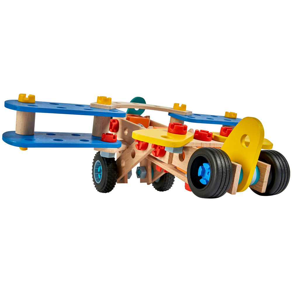 Set constructie Eichhorn Construct Biplane 2 in 1 84 piese