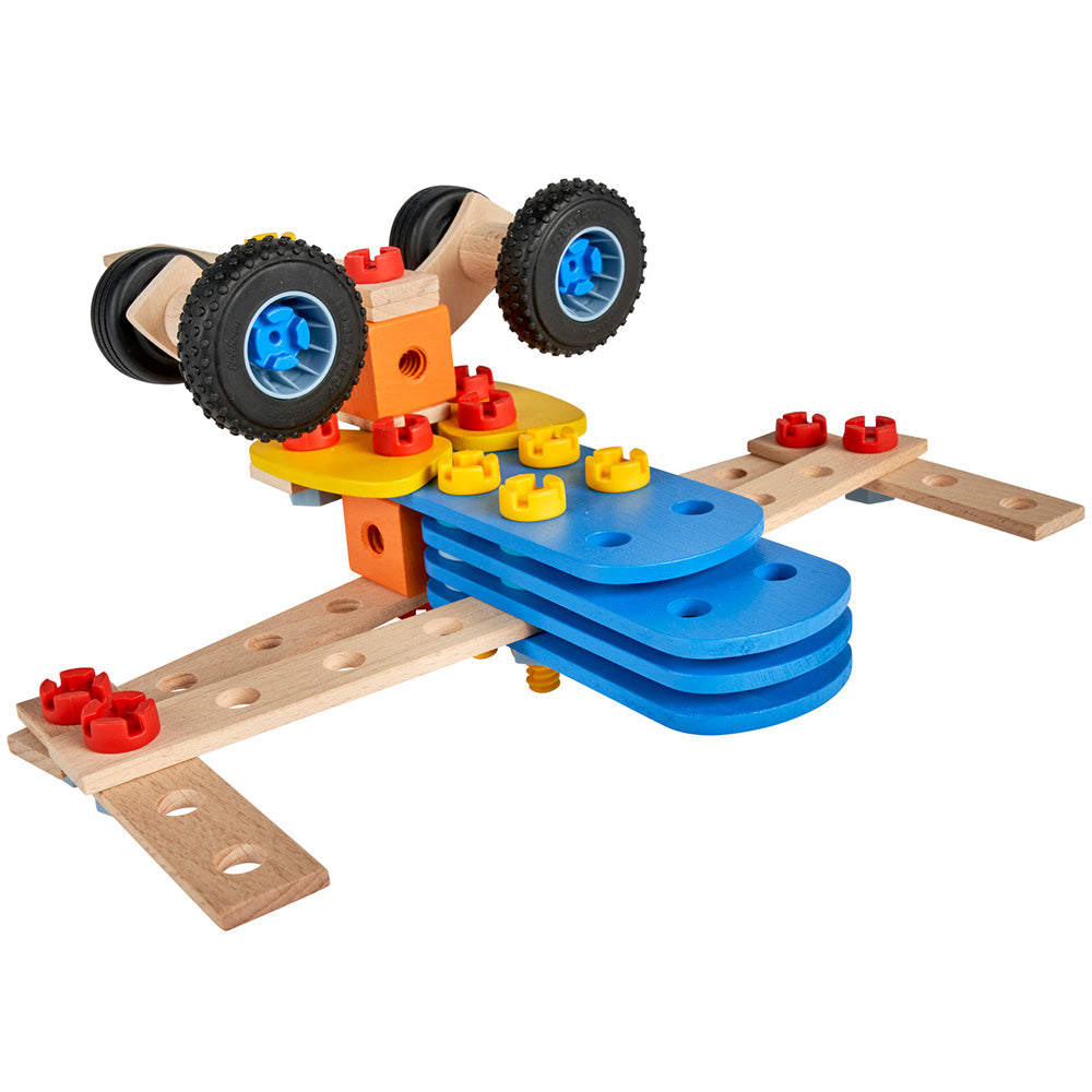 Set constructie Eichhorn Construct Biplane 2 in 1 84 piese