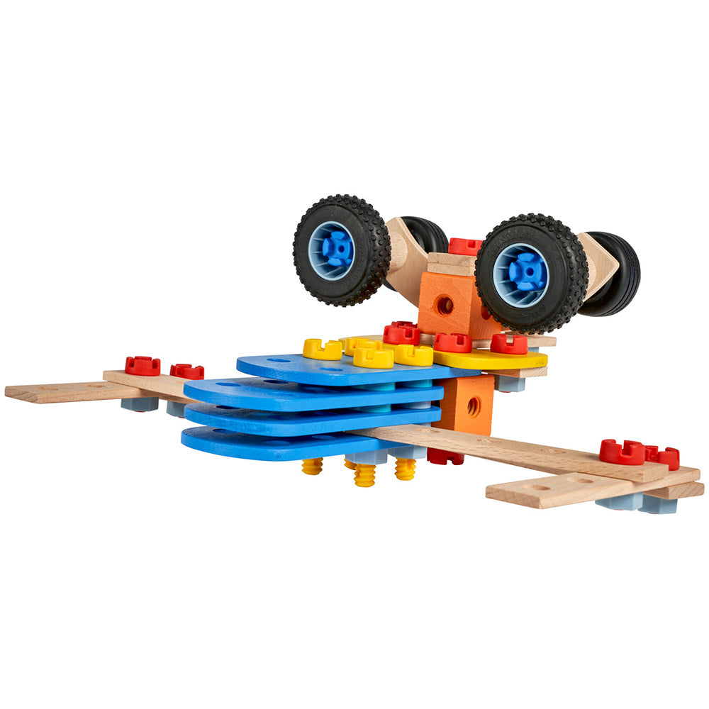 Set constructie Eichhorn Construct Biplane 2 in 1 84 piese