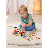 Set constructie Eichhorn Construct Steam Engine 93 piese