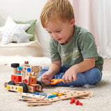 Set constructie Eichhorn Construct Steam Engine 93 piese
