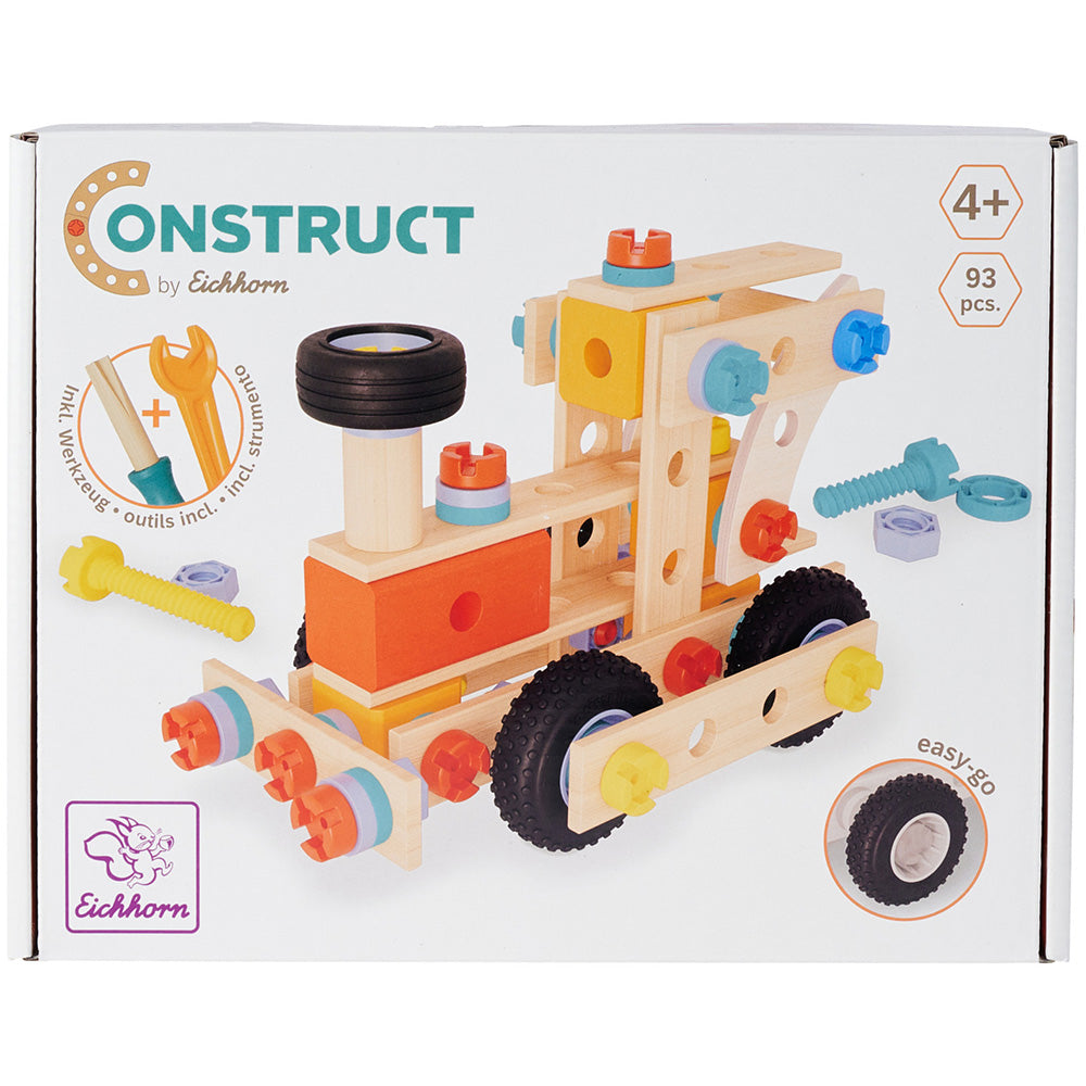 Set constructie Eichhorn Construct Steam Engine 93 piese