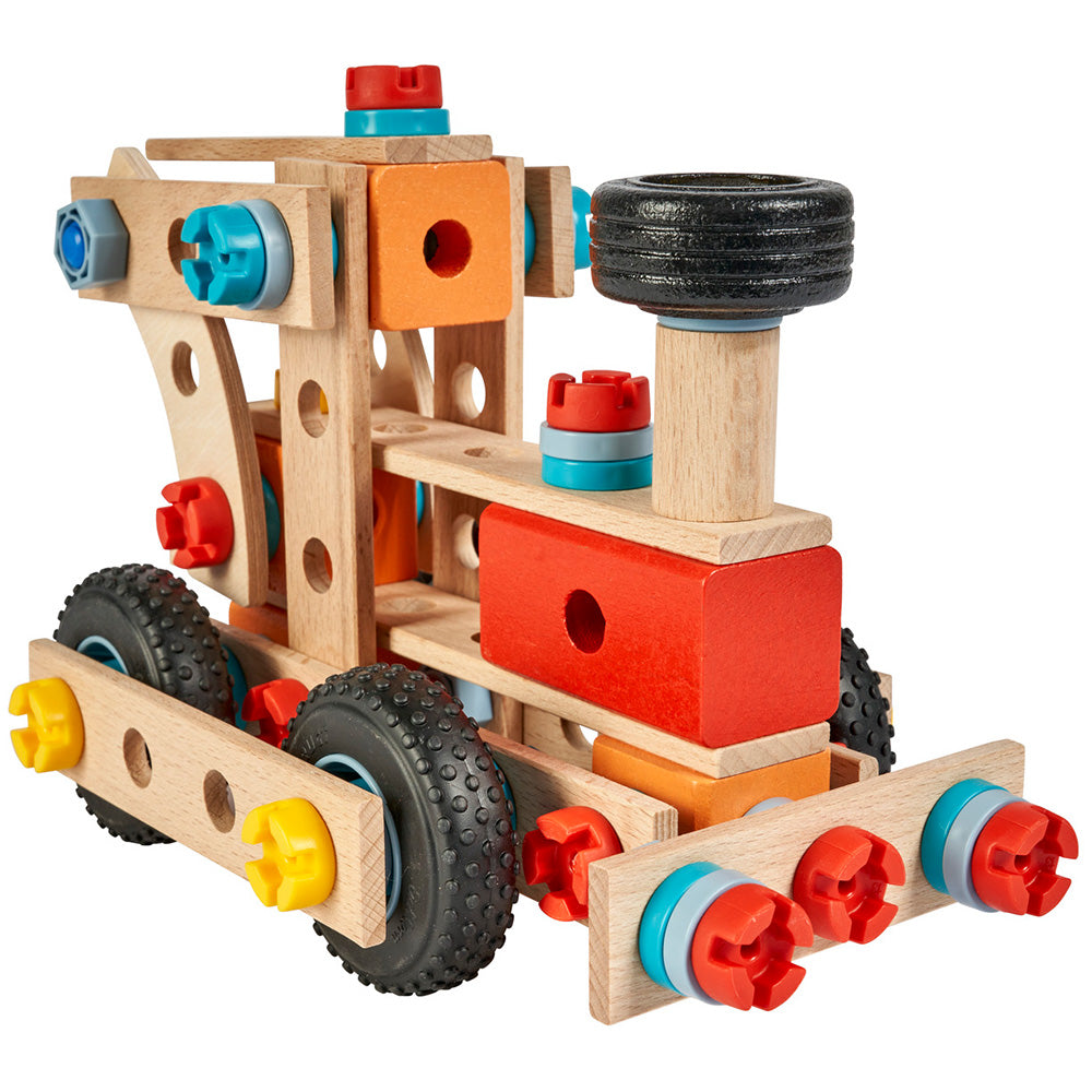 Set constructie Eichhorn Construct Steam Engine 93 piese