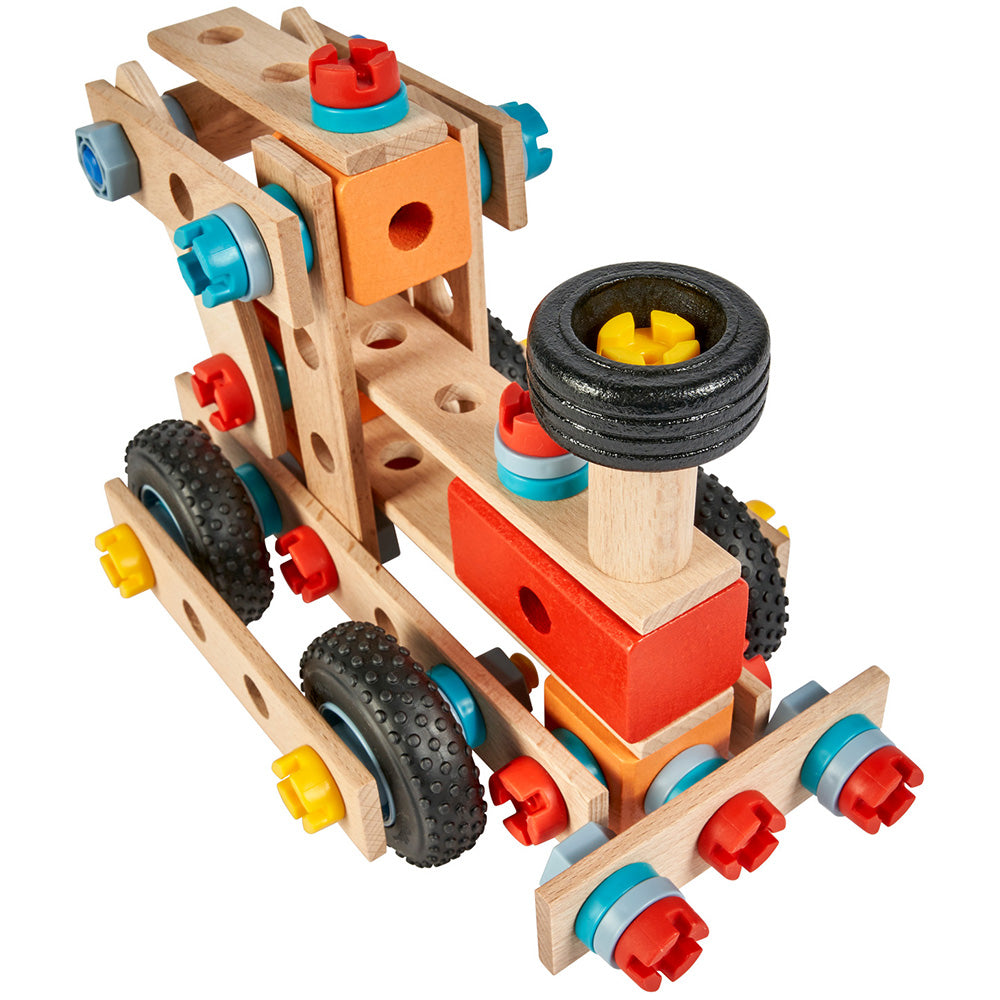 Set constructie Eichhorn Construct Steam Engine 93 piese