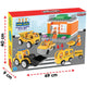 Set constructie Pilsan Double Blocks Bucket Dozer 57 piese
