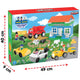 Set constructie Pilsan Double Blocks Farm House 59 piese