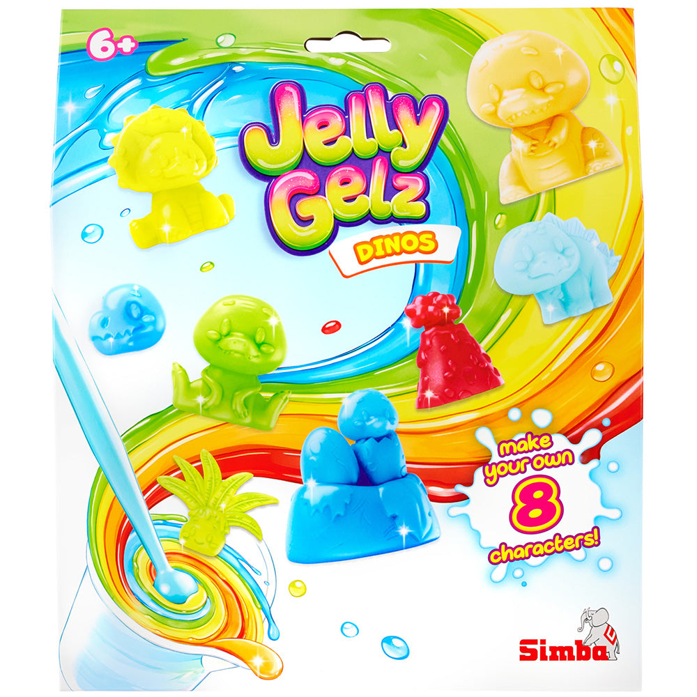 Set creatie figurine Simba Jelly Gelz Dinos