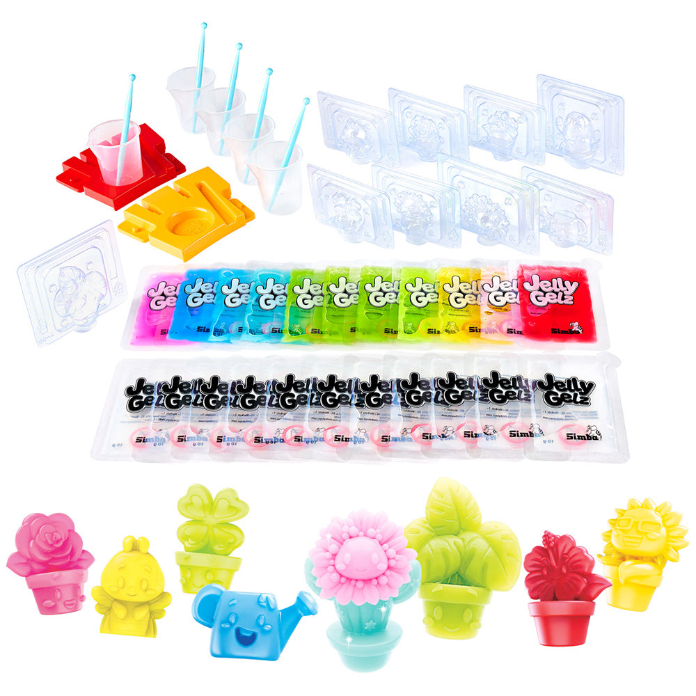 Set creatie figurine Simba Jelly Gelz Flower Deluxe