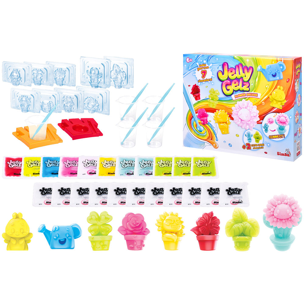Set creatie figurine Simba Jelly Gelz Flower Deluxe