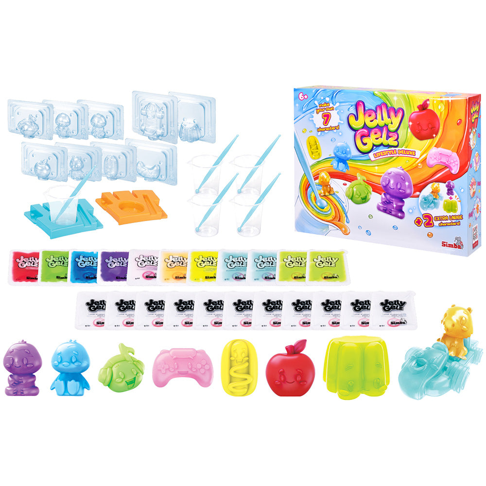Set creatie figurine Simba Jelly Gelz Lifestyle Deluxe