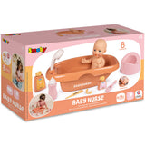 Set de baie pentru papusa Smoby Baby Nurse Bath cu 8 accesorii