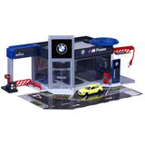 Set de joaca Majorette BMW Showroom cu o masinuta