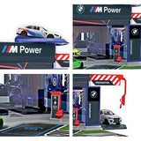 Set de joaca Majorette BMW Showroom cu o masinuta