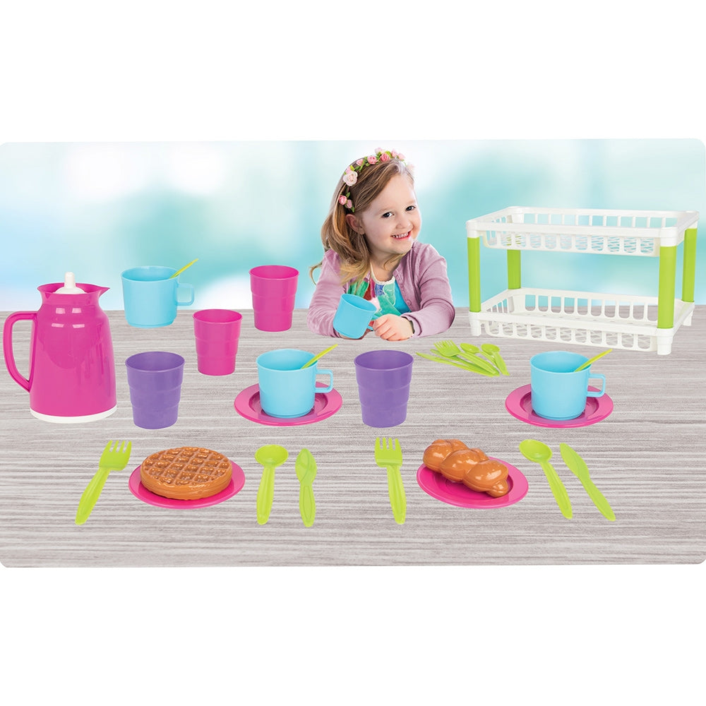 Set de servit ceaiul Pilsan Hamarat Two-Tier Tea