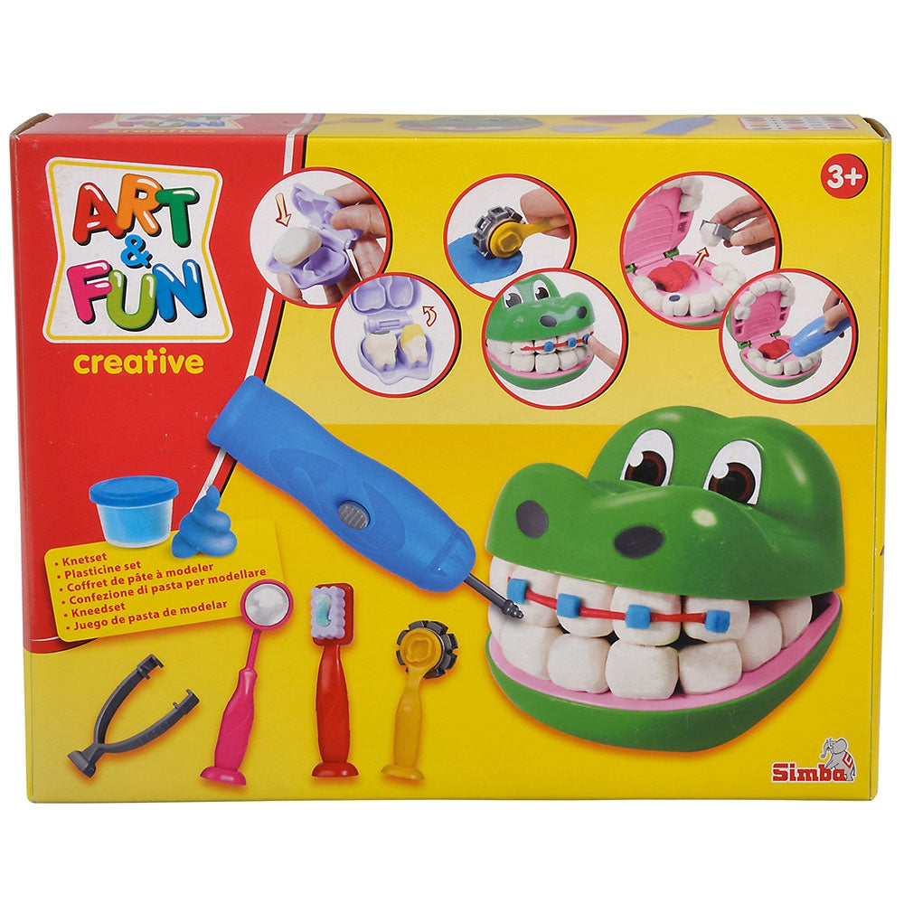 Set dentist Simba Art and Fun Crocodile
