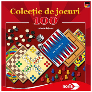 Set jocuri Noris Colectie cu 100 de jocuri - gogobaby.ro