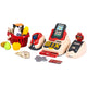 Set jucarie Chipolino Cash Register cu lumini, sunete si 24 accesorii