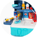 Set jucarie Chipolino Doctor 3 in 1 72,5 cm cu accesorii