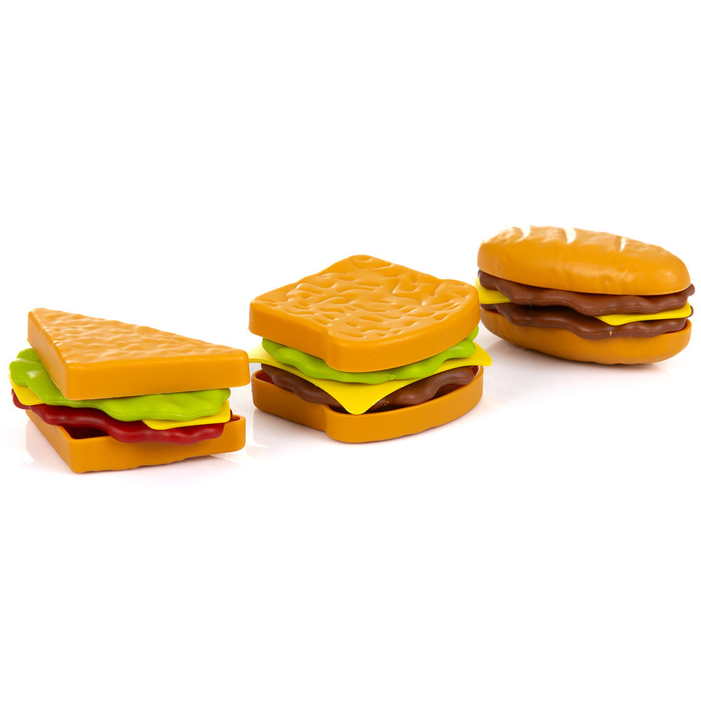 Set jucarie Chipolino Fast Food cu sunete si 71 accesorii