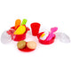 Set jucarie Chipolino Kitchen 72,5 cm cu sistem de curgere apa, lumini, sunete si 53 accesorii