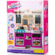 Set jucarie Chipolino Kitchen 83 cm cu sistem de curgere apa, lumini, sunete si 85 accesorii