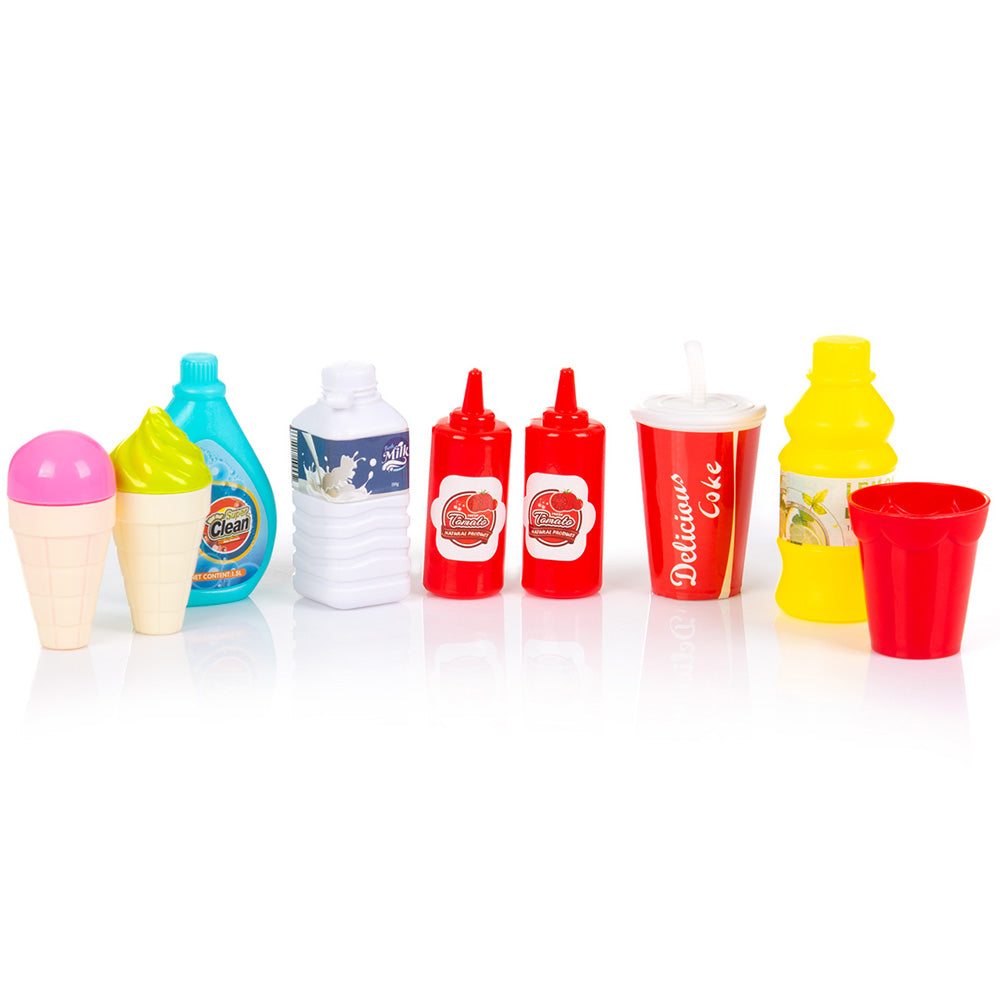 Set jucarie Chipolino Kitchen 83 cm cu sistem de curgere apa, lumini, sunete si 85 accesorii
