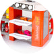 Set jucarie Chipolino Kitchen 84 cm cu sistem de curgere apa, lumini, sunete si 79 accesorii