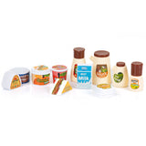 Set jucarie Chipolino Kitchen 93 cm cu sistem de curgere apa, lumini, sunete si 113 accesorii
