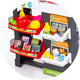 Set jucarie Chipolino Supermarket 87 cm cu lumini, sunete si 81 accesorii