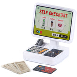 Set jucarie Chipolino Supermarket cu lumini, sunete si 46 accesorii