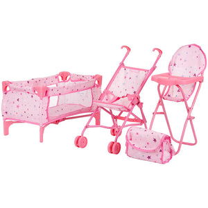 Set jucarii pentru papusi Chipolino Trixy 3 in 1 stars