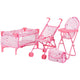 Set jucarii pentru papusi Chipolino Trixy 3 in 1 stars