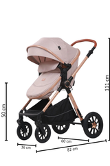 Carucior L-Sun Marina 3 in 1 CREM