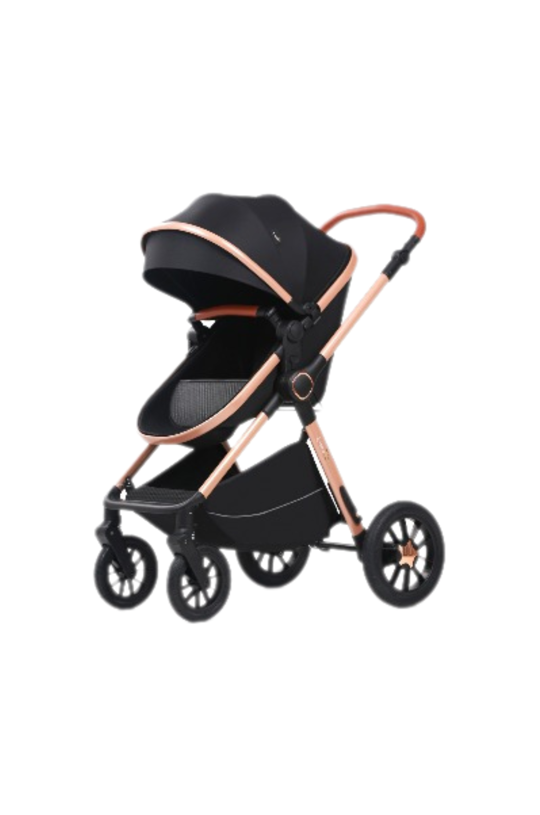 Carucior L-Sun Marina 3 in 1 NEGRU