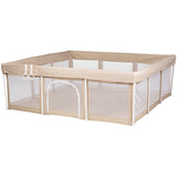 Tarc de joaca Chipolino Easy 180x180 cm beige
