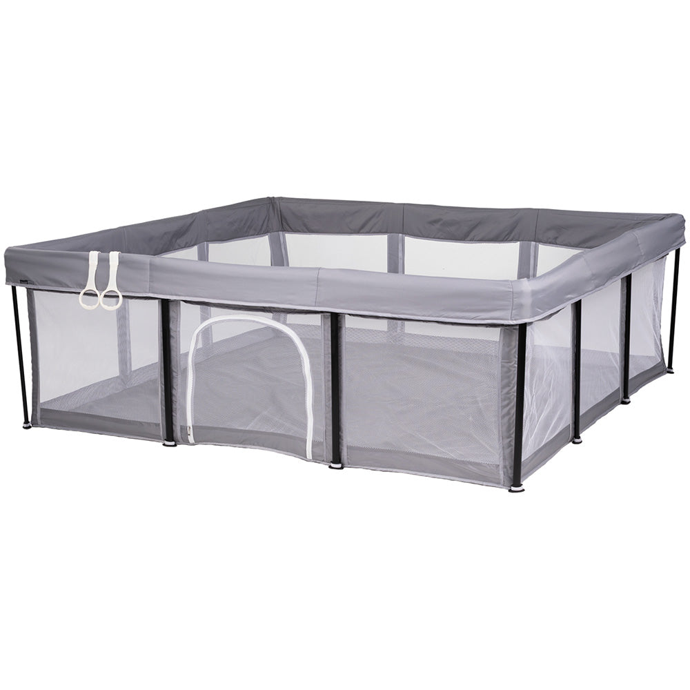 Tarc de joaca Chipolino Easy 180x180 cm grey