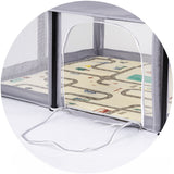 Tarc de joaca Chipolino Easy 180x180 cm grey